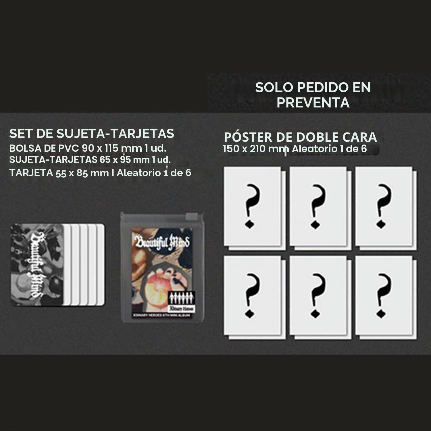 Xdinary-Heroes - 6th Mini Album [Beautiful Mind] (Photobook - Raw Ver.) Photobook + Photocard + Trading Card + Track Paper + CD-R + Film Photo + Sticker Pack + 4 Extra Photocards