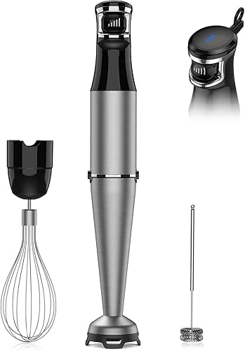 Immersion Blender Handheld 1100W - 3 in 1 Hand Blenders