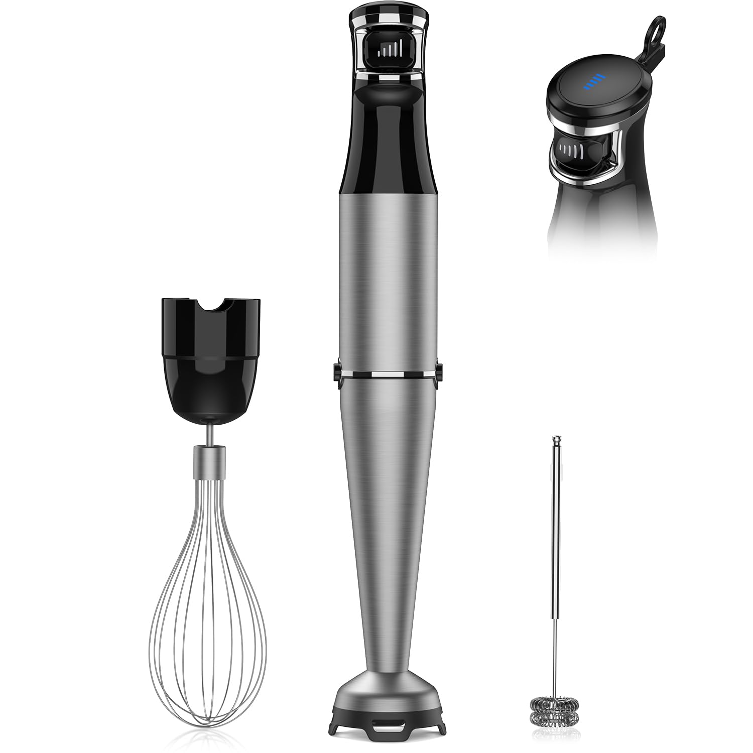 Turelar Immersion Blender Handheld 3-in-1 Set (1100W)
