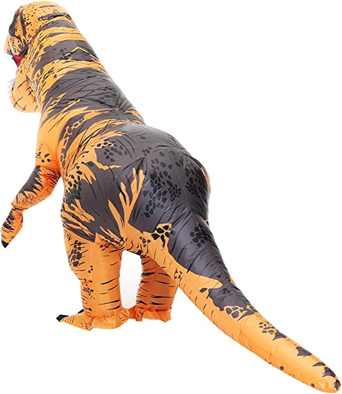 Disfraz, de dinosaurio, hinchable, para adulto y niño, para Halloween, fiesta, carnaval o navidad, para hombres y mujeres (150-190 cm)