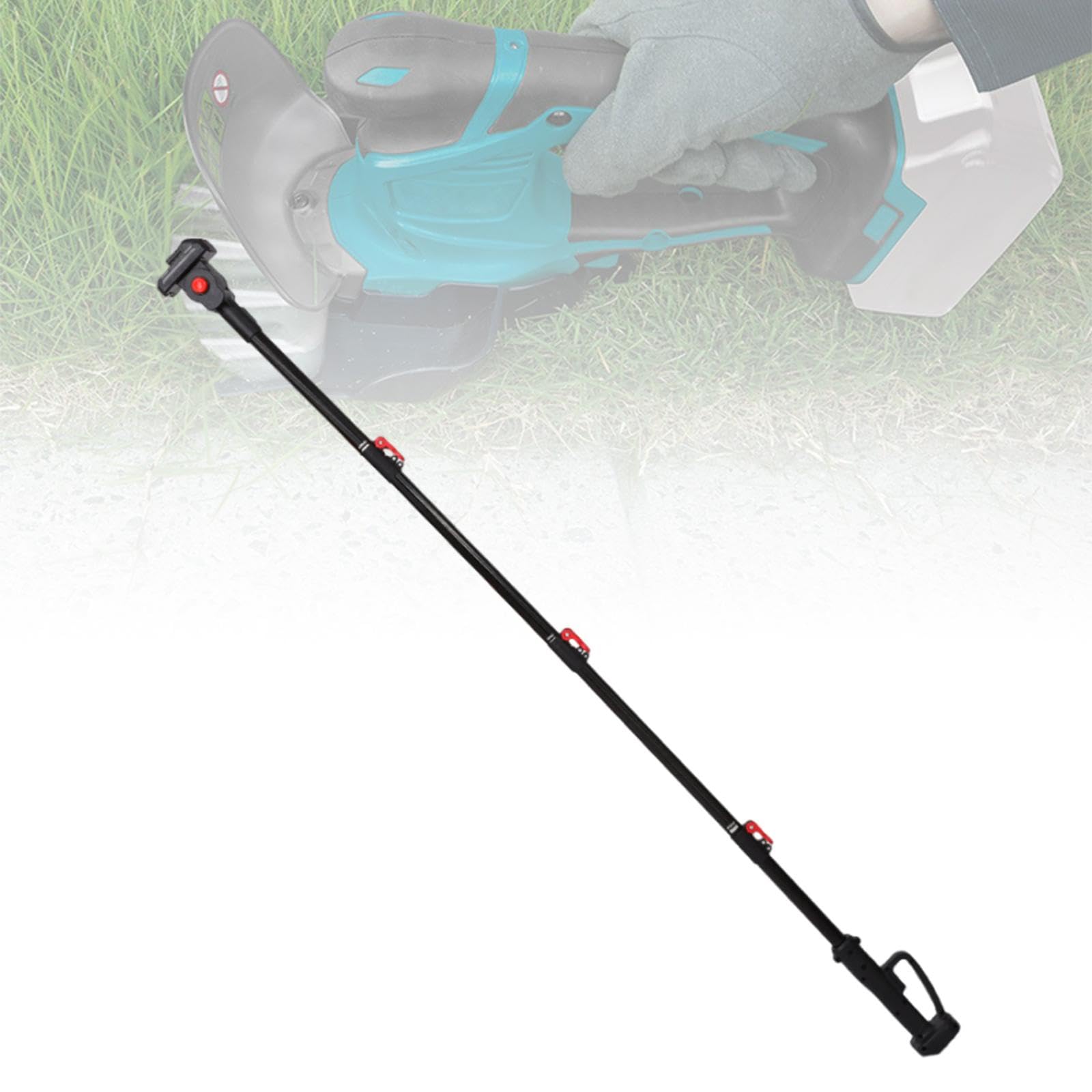 Pértiga Telescópica Extensible con Mango Antideslizante. Herramienta de Jardinería. Varilla Telescópica para Ramas Tijeras de, 2.0 M