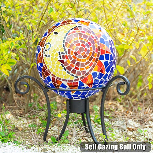 Vcuteka Gazing Balls - Glass Garden Globe Mosaic Gazing Ball Sphere For Garden Lawn Outdoor Ornament Yard Decorative 10-Inch #TOP5