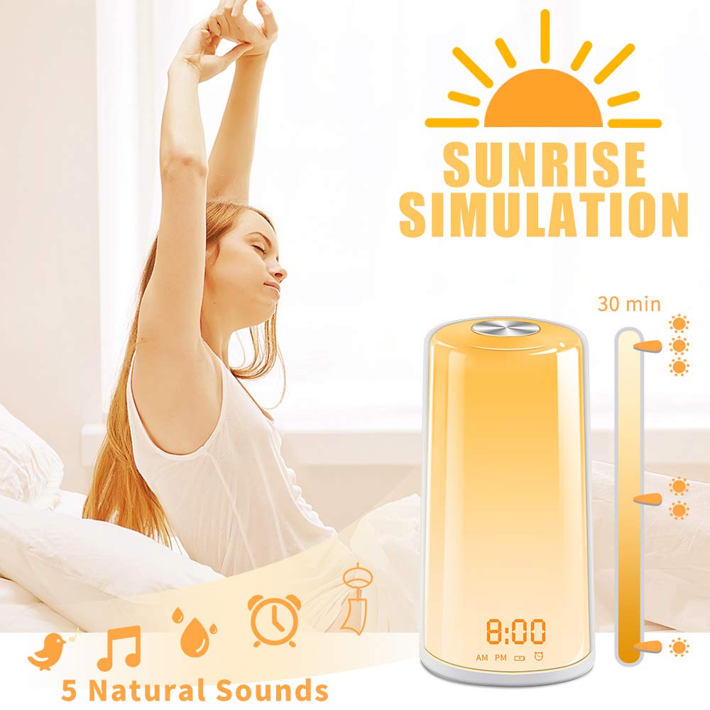 YABAE 目覚まし時計 MY-10 Amazon.co.jp: 光目覚まし時計 TITIROBA YABAE Wake Up Light スヌーズ