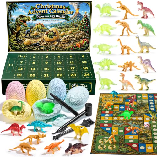 Advent Calendar Dinosaur Dig Kit DROPS TO - image 1
