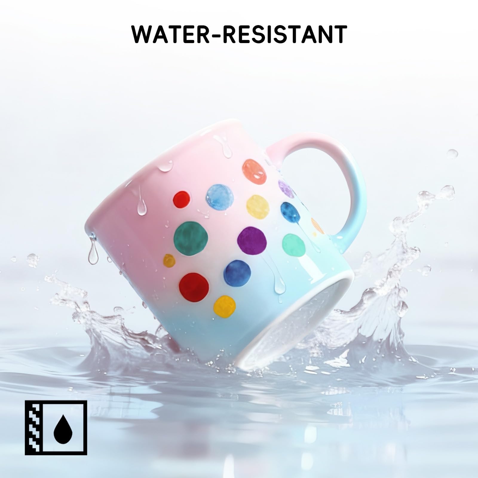 Arrtx Acrylstifte für Steine Wasserfest, 60 Farben Acrylstift Pinsel Spitze, Acryl-Marker, Schnelltrocknend und Ungiftig, Kunstbedarf für Stein, Glas, Ei, Holz, Met, Keramik, DIY Handwerk