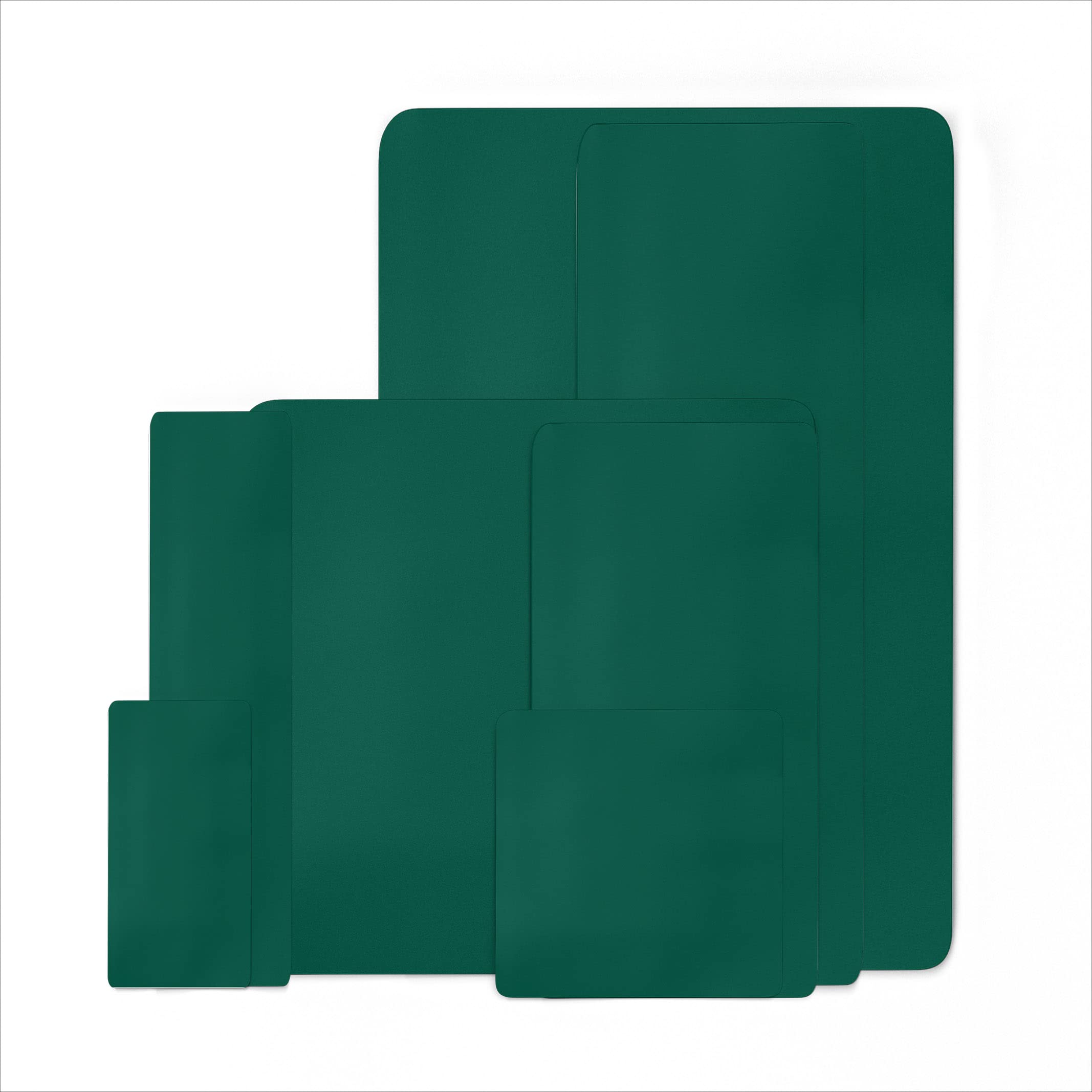 Generisch Planen-Reparatur-Set 31-teilig – Wasserdichte Reparatur-Pflaster in verschiedenen Größen selbstklebend für LKW-Plane, PVC-Plane, Markise, Zelt (RAL 6026 grün)