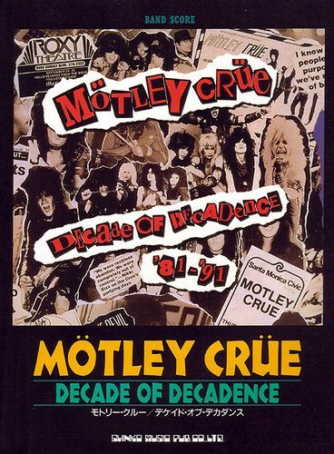 バンドスコア/モトリークルー「デケイドオブデカダンス」 バンドスコア/モトリークルー「デケイドオブデカダンス」