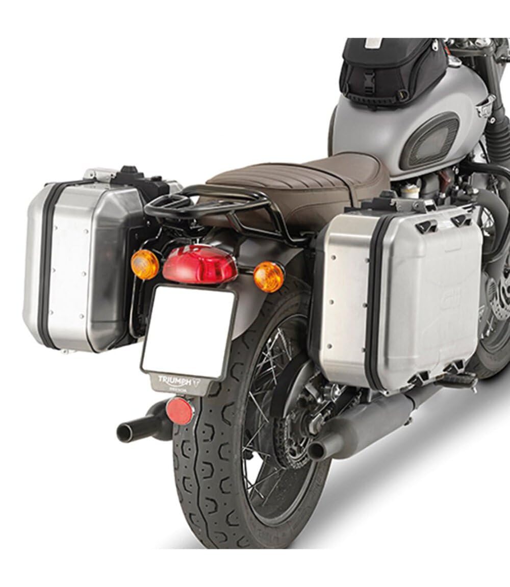 Givi Tubular Side Pannier Holders - Triumph Bonneville T120 (16-17) - PL6410