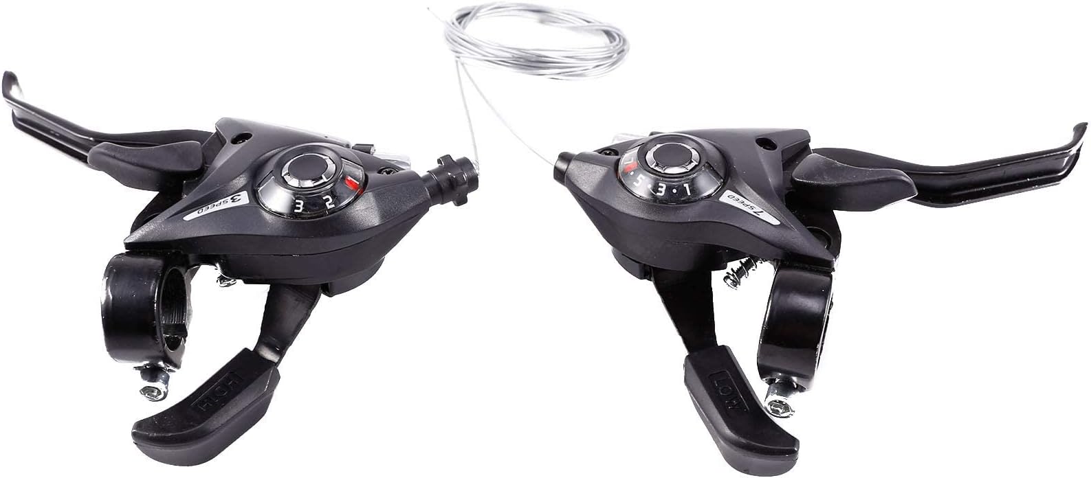 Hamimelon Bike Gear Shifters Set 3x7 3x8 Speed MTB Mountain Bicycle Shifter Brake Lever Transmission