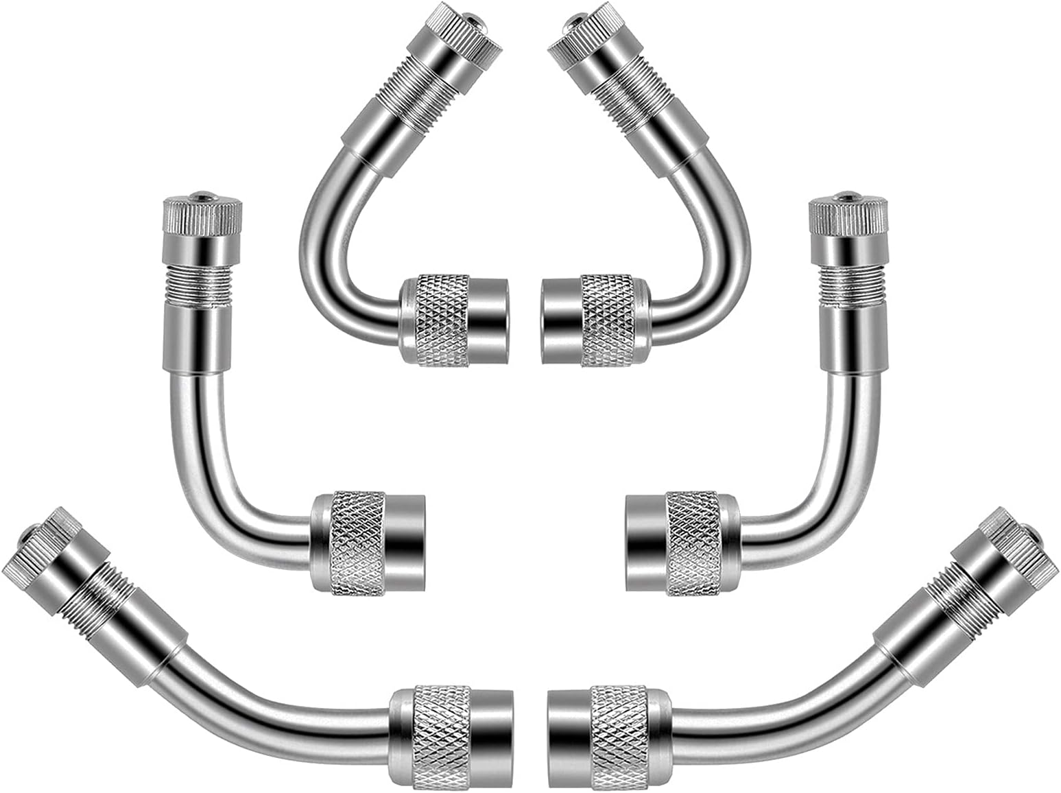 6 Inch Dually Valve Stem Extenders 2 Pack Easy Install