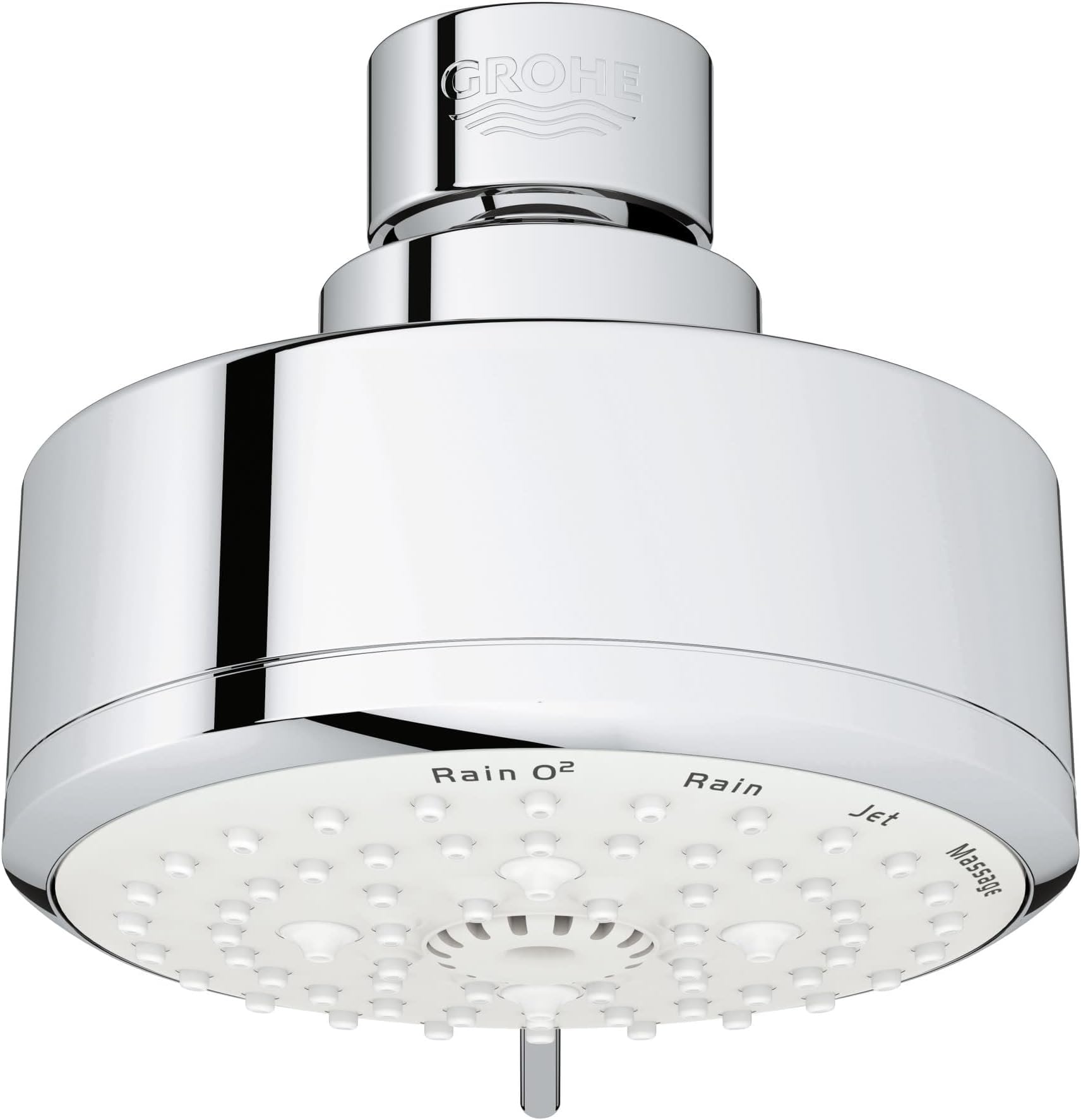26043001 Tempesta Cosmopolitan 100 4 Spray Functions Shower Head, Starlight Chrome