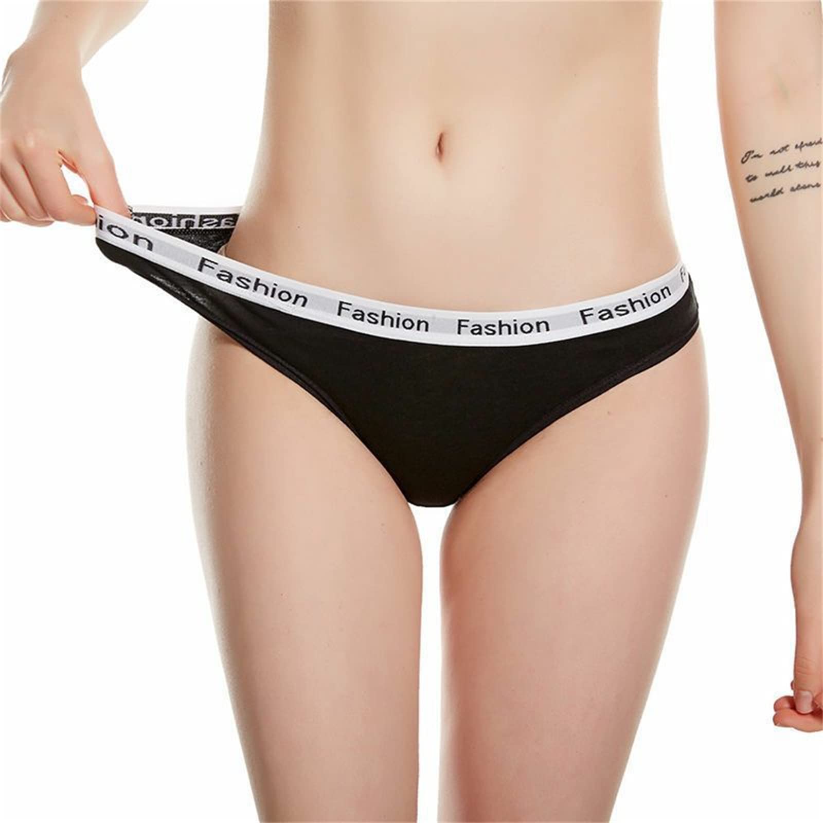 Slip Donna 3Pcs Womens Cotton Mutandine S-4Xl-Apricot,L 60-70Kg