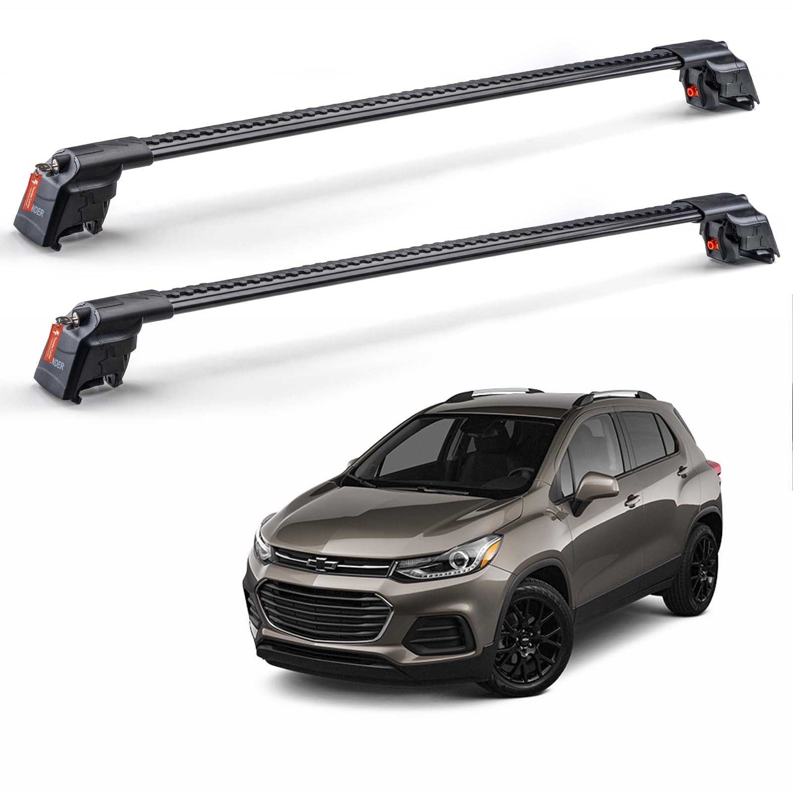 Barre De Toit EZREXPM 220lbs Cross Bar Roof Rack Fit For Chevrolet