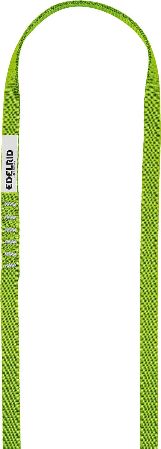 EDELRID Unisex - Adult Tech Web Sling 12mm II Slings, Neon Green, 60cm