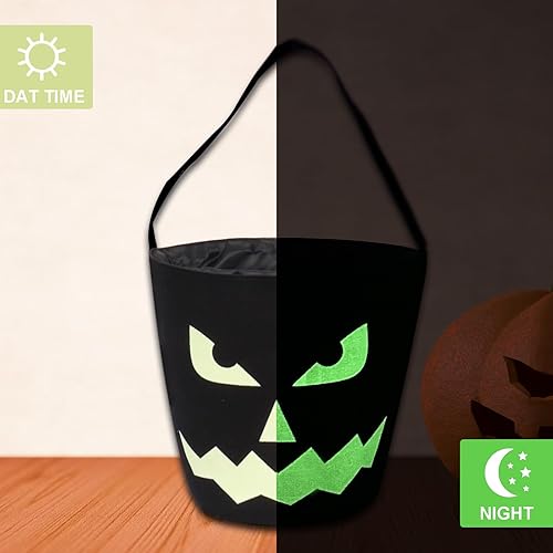 Miniatura 3 de 2 bolsas de dulces multiusos para Halloween con diseño de calabaza