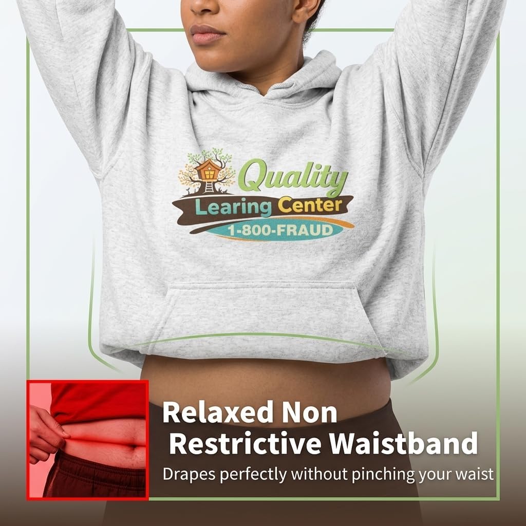 Donkey Tees Quality Learing Center - 1800 FRAUD Funny Pop Culture Humor Fleece Xs-6x - Hoodie