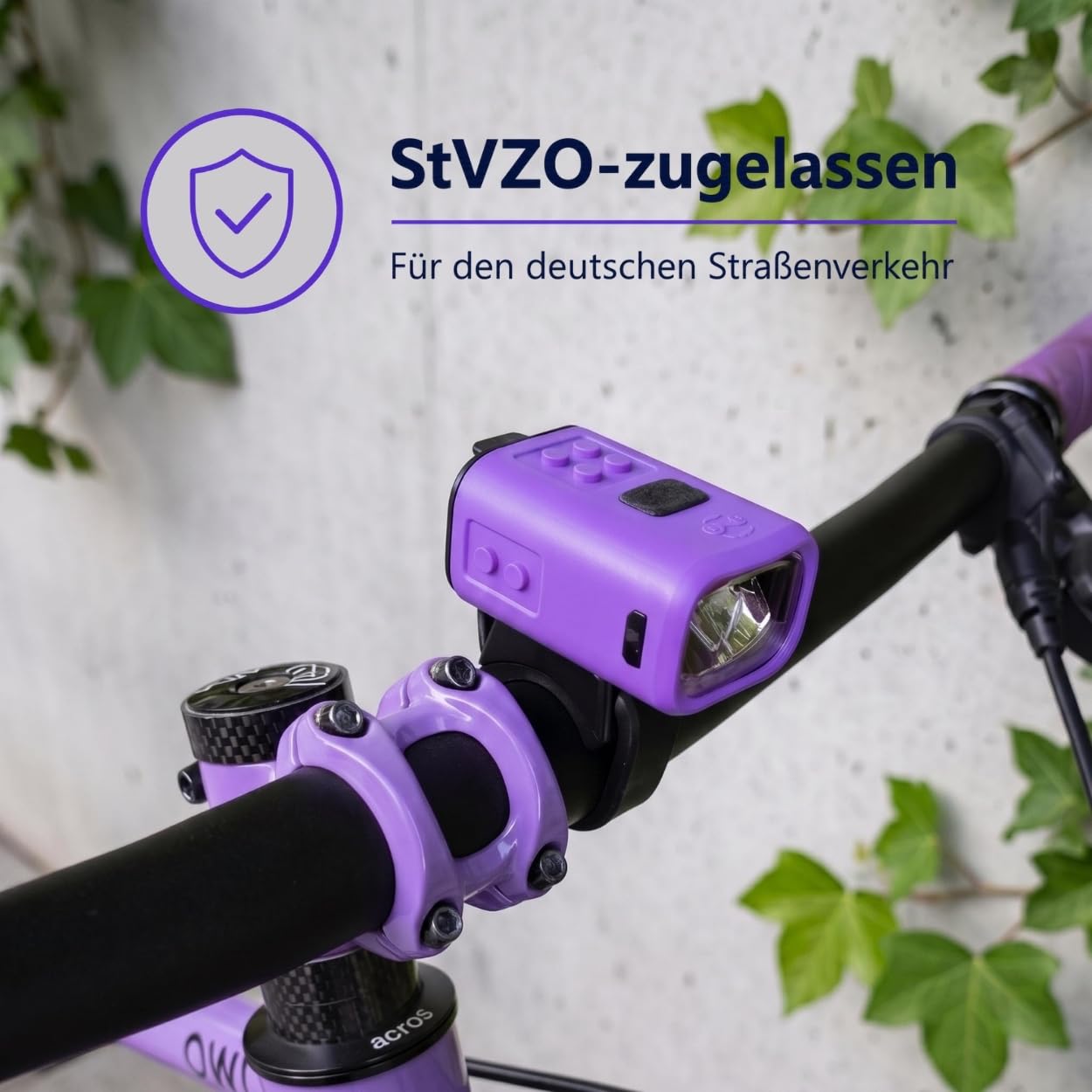 Speed Buddies Nano Duo Fahrradlicht-Set Kinderfahrrad, StVZO, USB-C