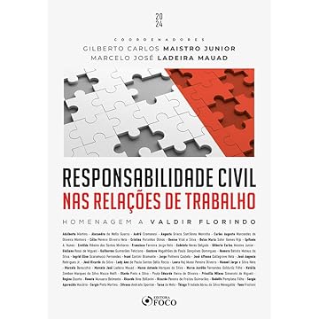 Capa do livro Responsabilidade Civil nas Relações de Trabalho - 1ª Ed - 2024