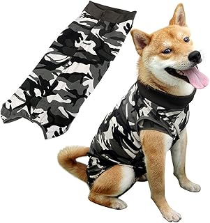 犬用術後ウェア 腹部の傷口保護 傷舐め防止 エリザベスカラーに代わる 避妊手術 皮膚保護