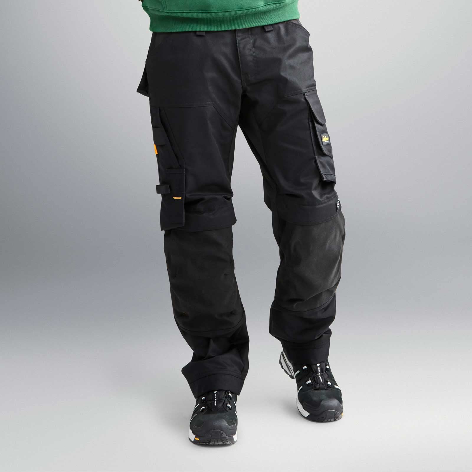 Snickers 6351 AllroundWork, Stretch Loose Fit Bundhose+ - Schwarz/Schwarz - 88