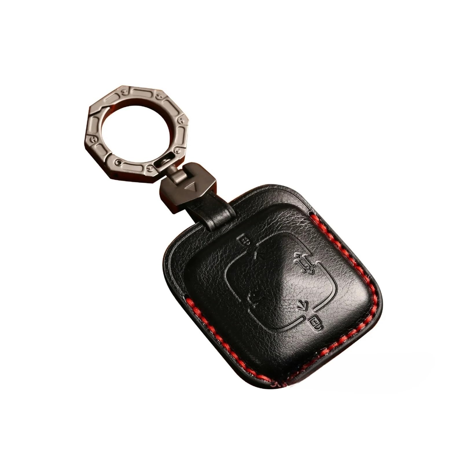Compatibile for zeekr 001 2021-2024 Copertura della custodia chiave Smart Bluetooth 009 Auto Case fisica BASSE DI PROTEZIONE CUSCHLE CHIUNT CHIUKLE ACCESORIOS(Red)
