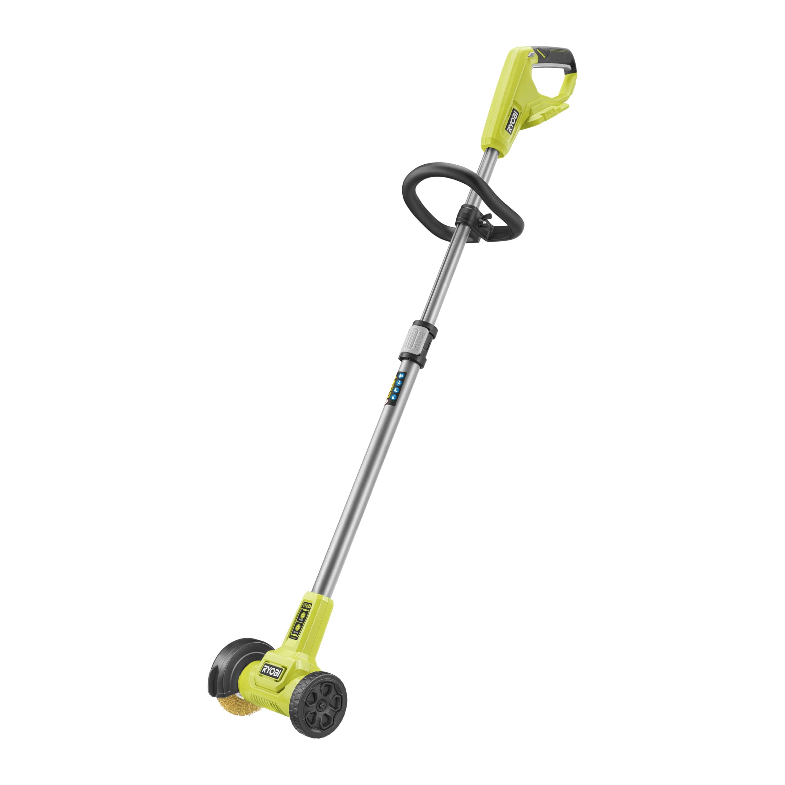 RYOBI Limpiador de Juntas 18 V One+™ RY18PCC-0 | Limpieza Terraza, Calzadas, Lallas, Pavimentos, Deshierbe Juntas, Se vende sin batería ni cargador