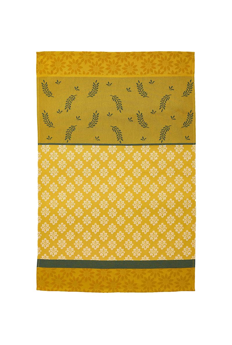 Coucke Bedrucktes Baumwoll-Jacquard-Geschirrtuch, Bastide, 50 x 75 cm