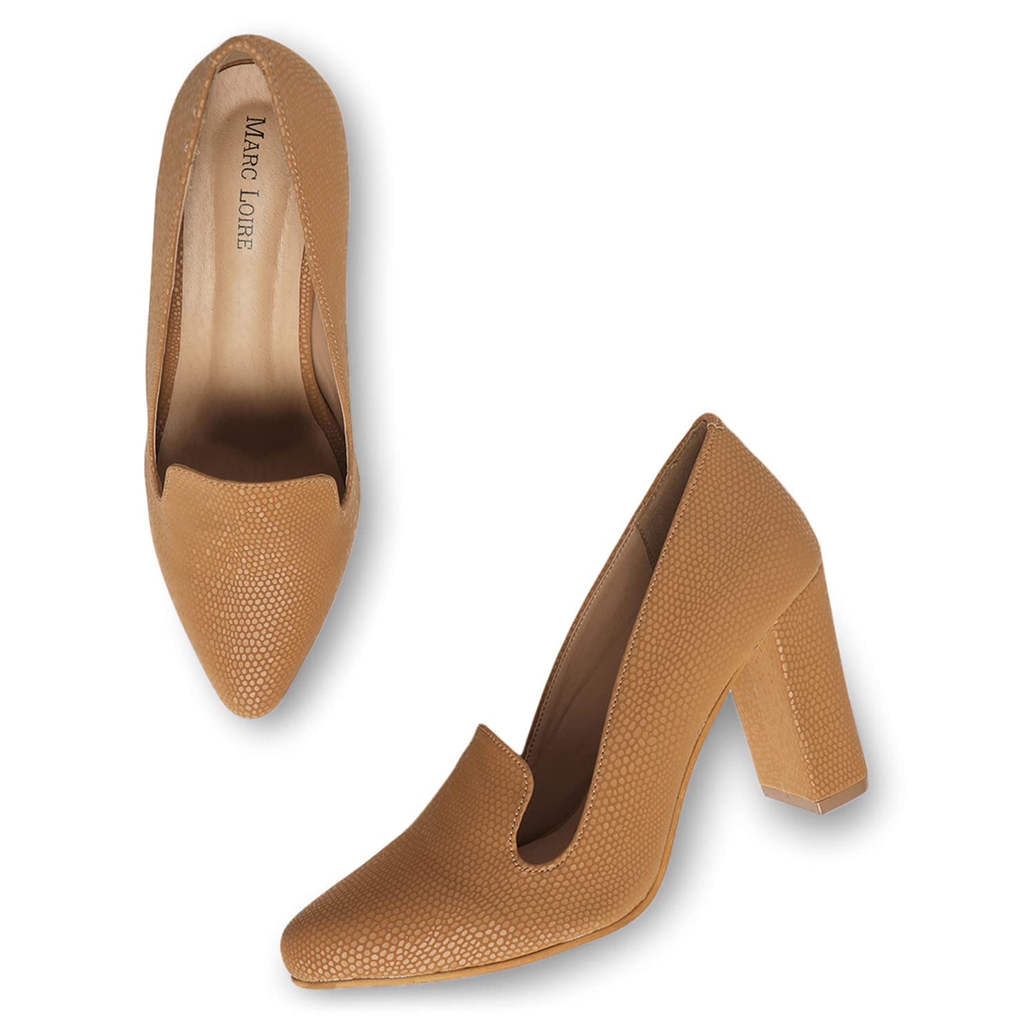 Marc Loire Womens Beige Pumps - 6 UK (B09XB7115L) Amazon Price History, Amazon Price Tracker