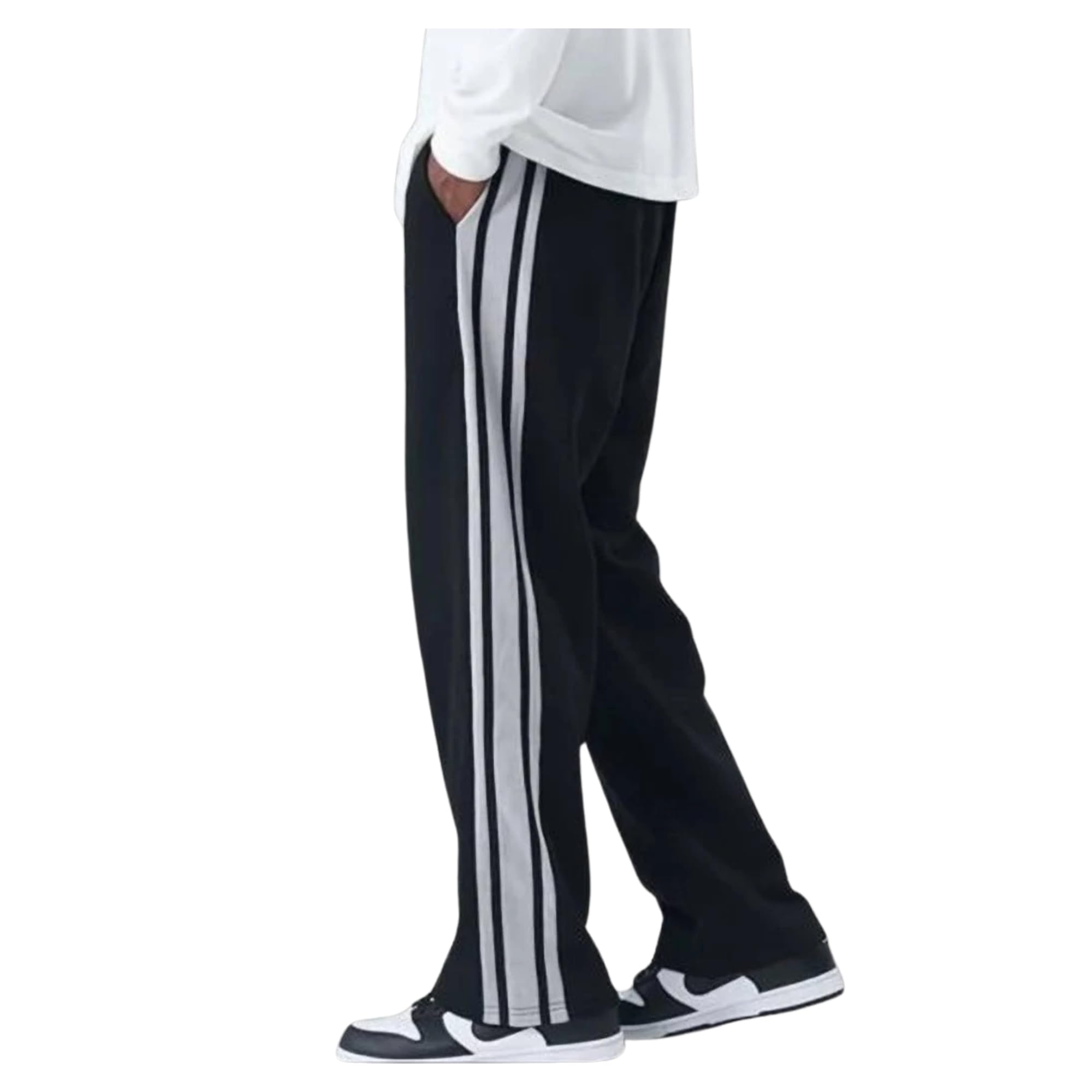 miramichi Men's Stretchable Lycra Track Pants | Slim Fit Activewear for Gym, Yoga & Casual Wear-picture-14