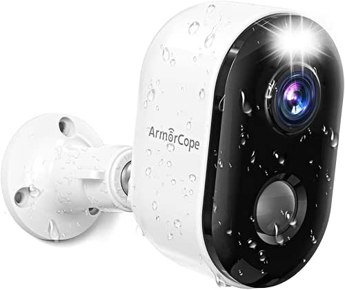 Security Cameras Wireless Outdoor, Battery Powered 2k Color Night Vision,