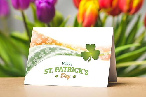 Miniatura 9 de Stonehouse Collection Tarjetas de felicitación del día de San Patricio surtidas  Tarjetas irlandesas de la suerte  Tarjetas de trébol  Tarjetas de