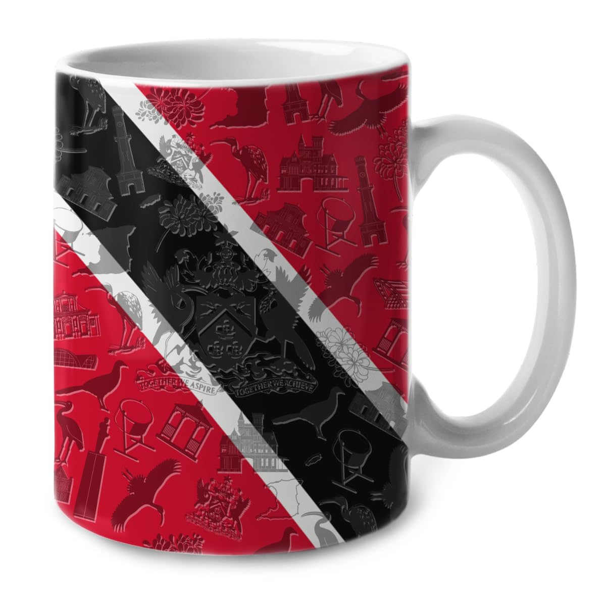 Amazon.com: Lotacy Trinidad and Tobago With Flag And Symbols