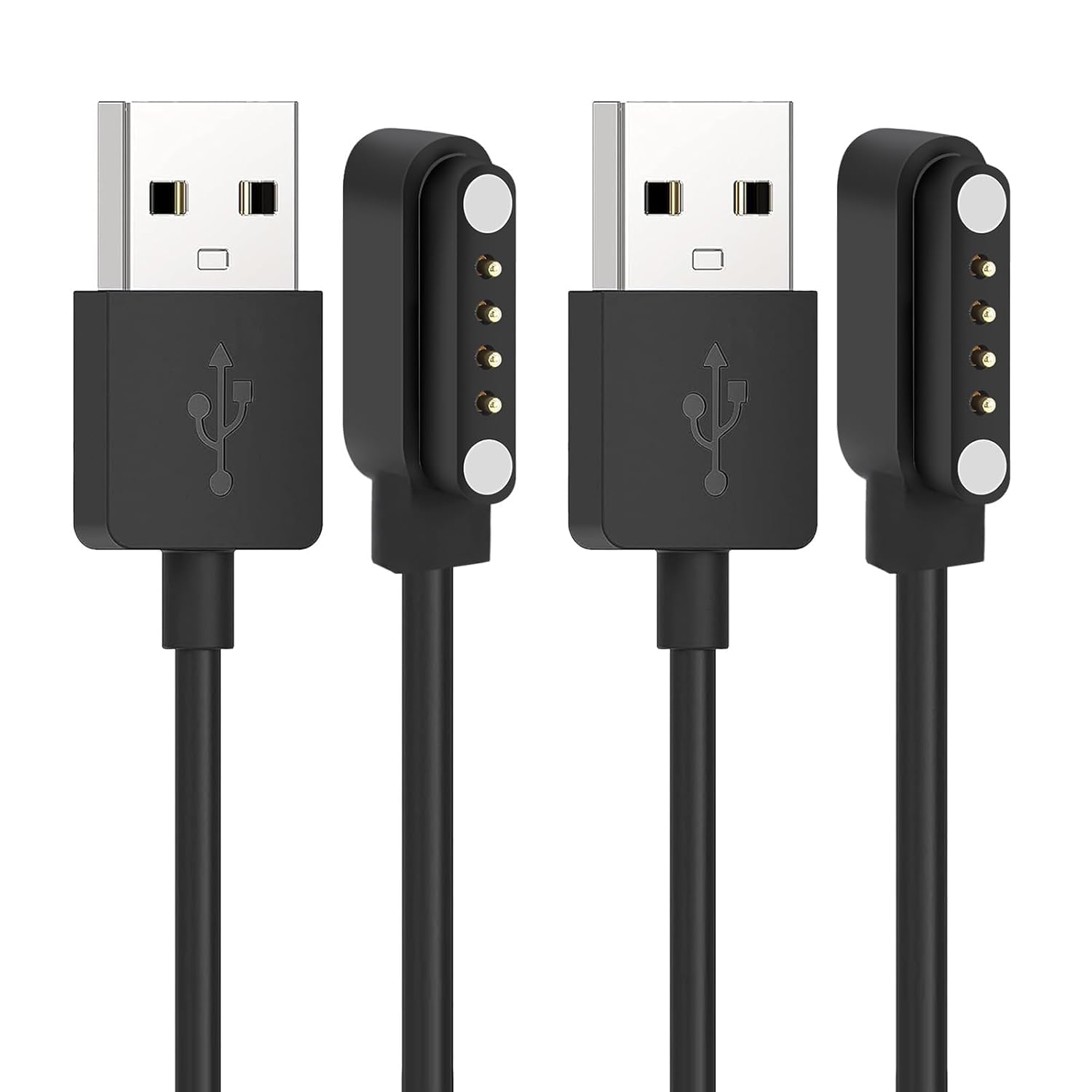 E ECSEM Magnetic Charger Cable for BZOJIFO X16/Tevese X16/Banoshalo X7/GLANA X6 Bone Conduction Headphones, Replacement High Speed USB Charging Cable Cord for BZOJIFO X16 X6 X7 Swimming Headphones