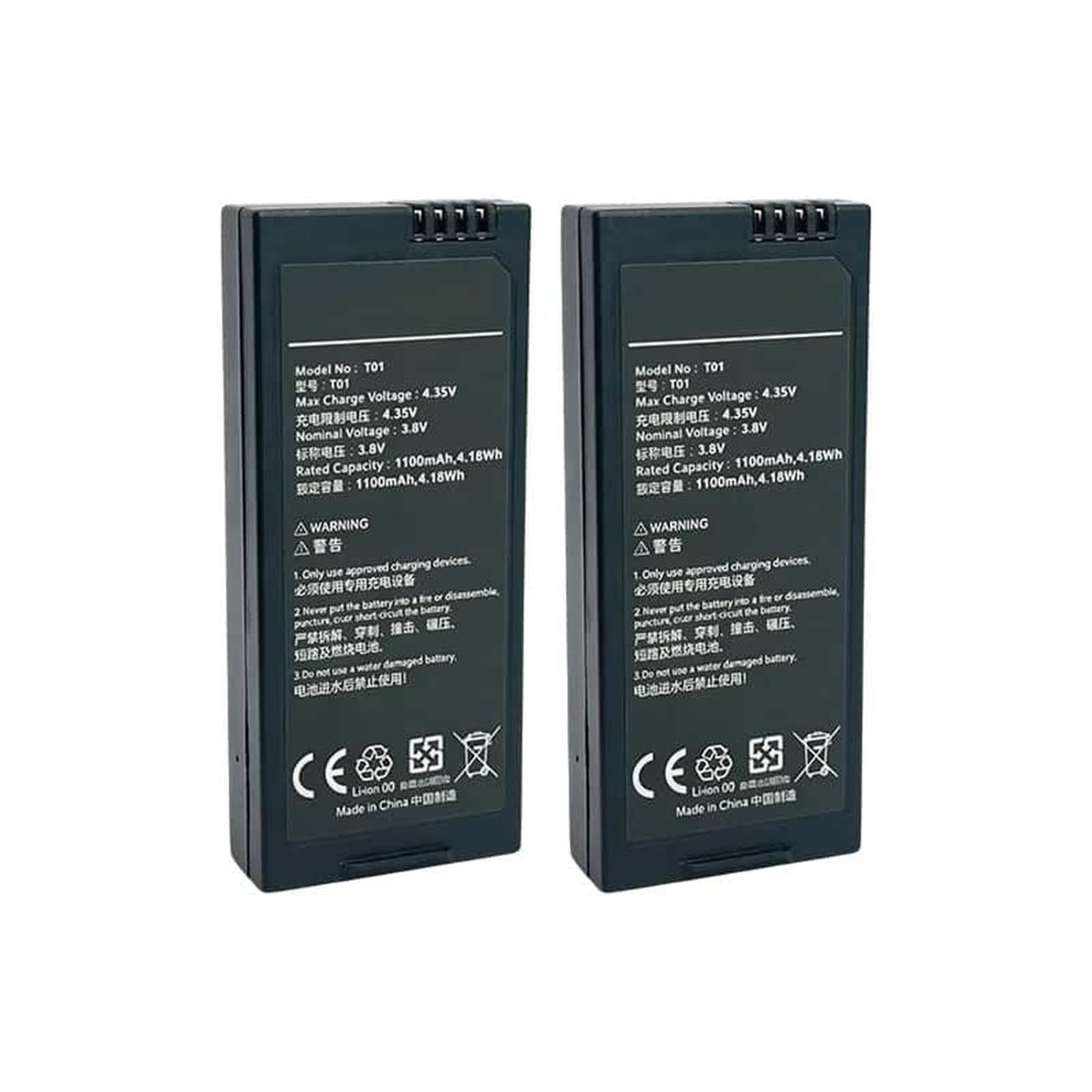 Compatibile con DJI Tello Batteria Di Volo Intelligente, 2PC