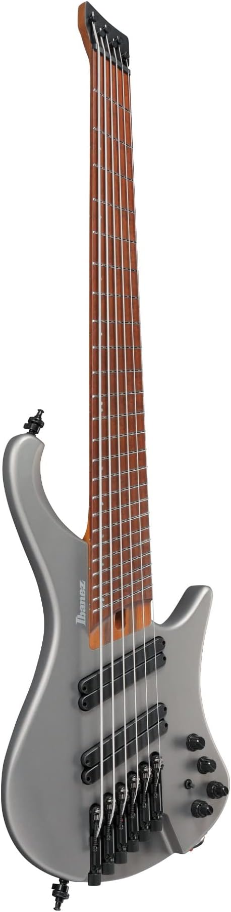 Ibanez Bass Workshop EHB1006MS 6-string Multi-scale Bass Guitar - Metallic Gray Matte