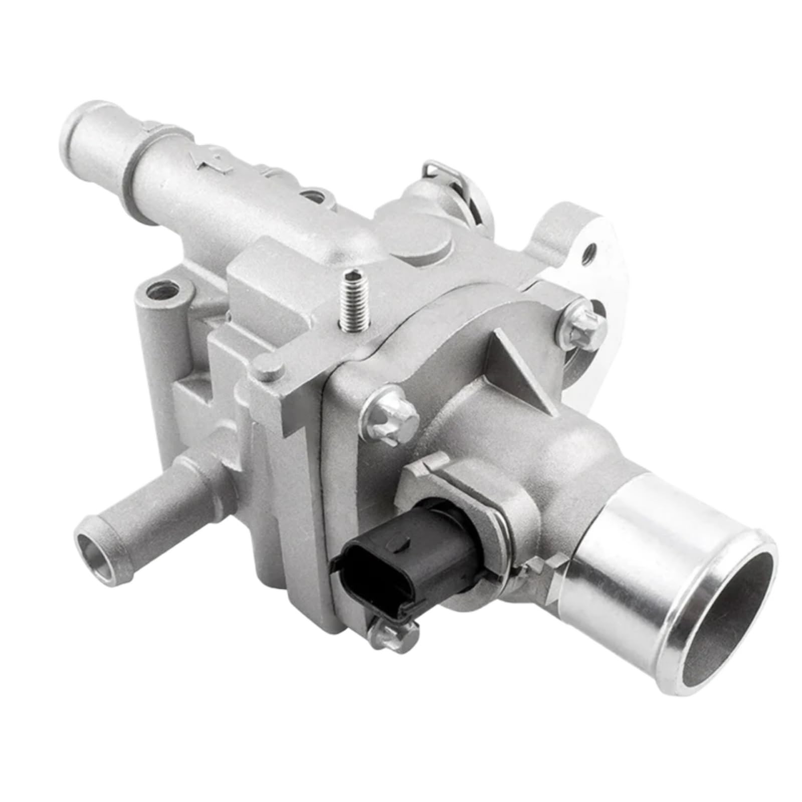 Engine Thermostat Assembly Compatible With Chevrolet For Cruze 1.8L L4 2011-2015 For Sonic 1.8L L4 2012-2018 5192228 55575048 55579951 55564890 Engine Coolant Thermostat Housing