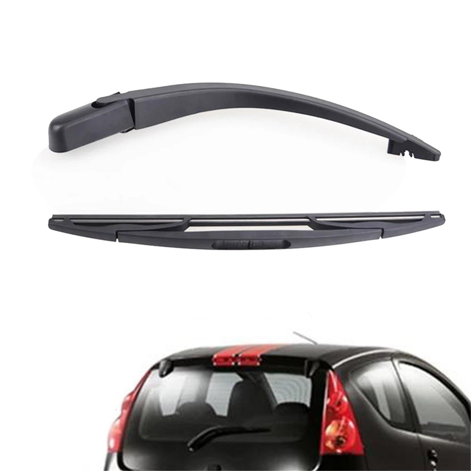 Kit Set Braccio E Spazzola Tergicristallo Posteriore da 12" per Citroen C1 MK1 2005-2014 Parabrezza Parabrezza Portellone Posteriore Finestrino Spazzola Antipioggia Tergicristallo