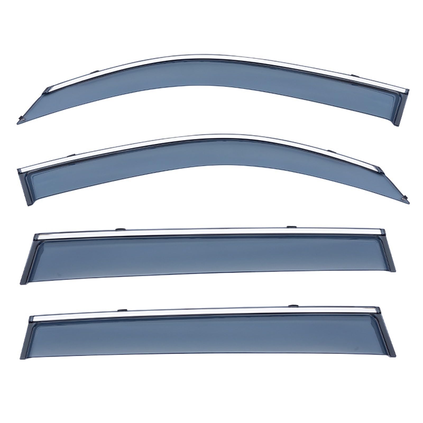 Window Visors / Rain Guards For Lexus LX500d/LX600 (2021-2025) - Tape-On Deflectors, Wind Noise Reduction