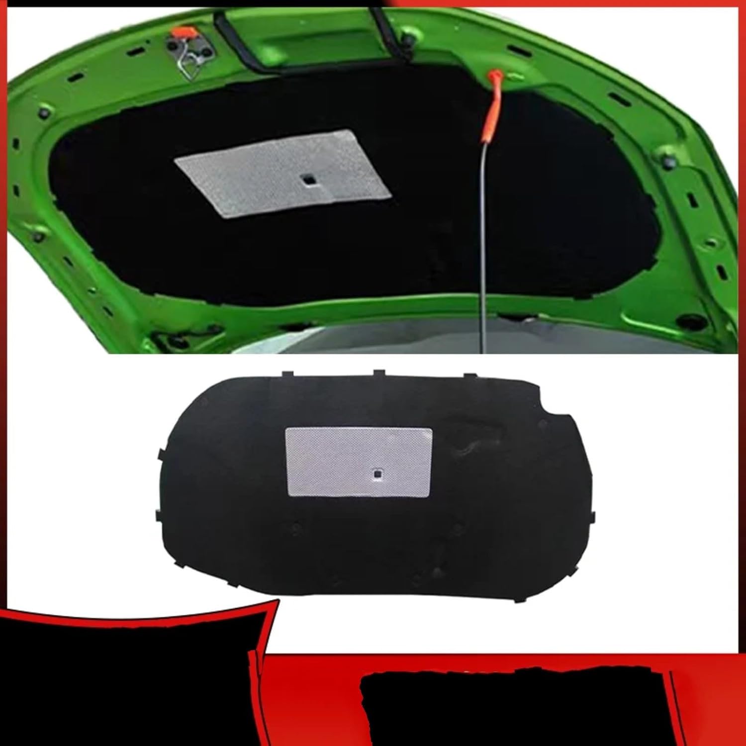 防音パッド Compatible With For Scirocco For MK3 2009 2010 2011 2012 201