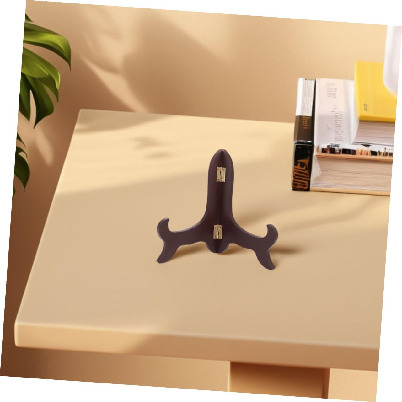 MAGICLULU Versatile Wooden Cake Stands Set Decorative Plate Display Easel for Kitchens Birthdays and Decor
