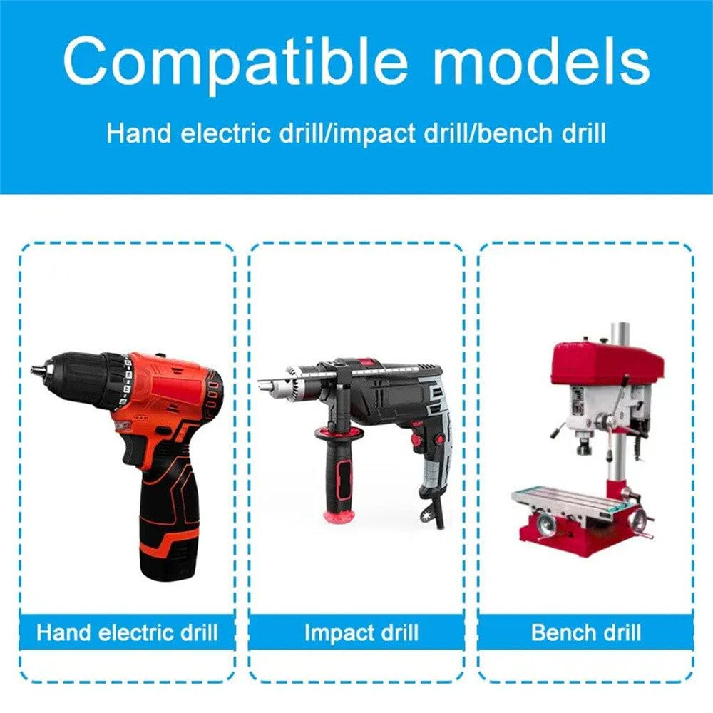 Punta da trapano a gradini in acciaio al cobalto M35 per acciaio inossidabile, metallo, ferro, rame, alluminio e legno, 5% cobalto HSS-Co, 11 misure, punta da trapano da 3-13 mm, 1 pz 3 mm, 13 mm, es