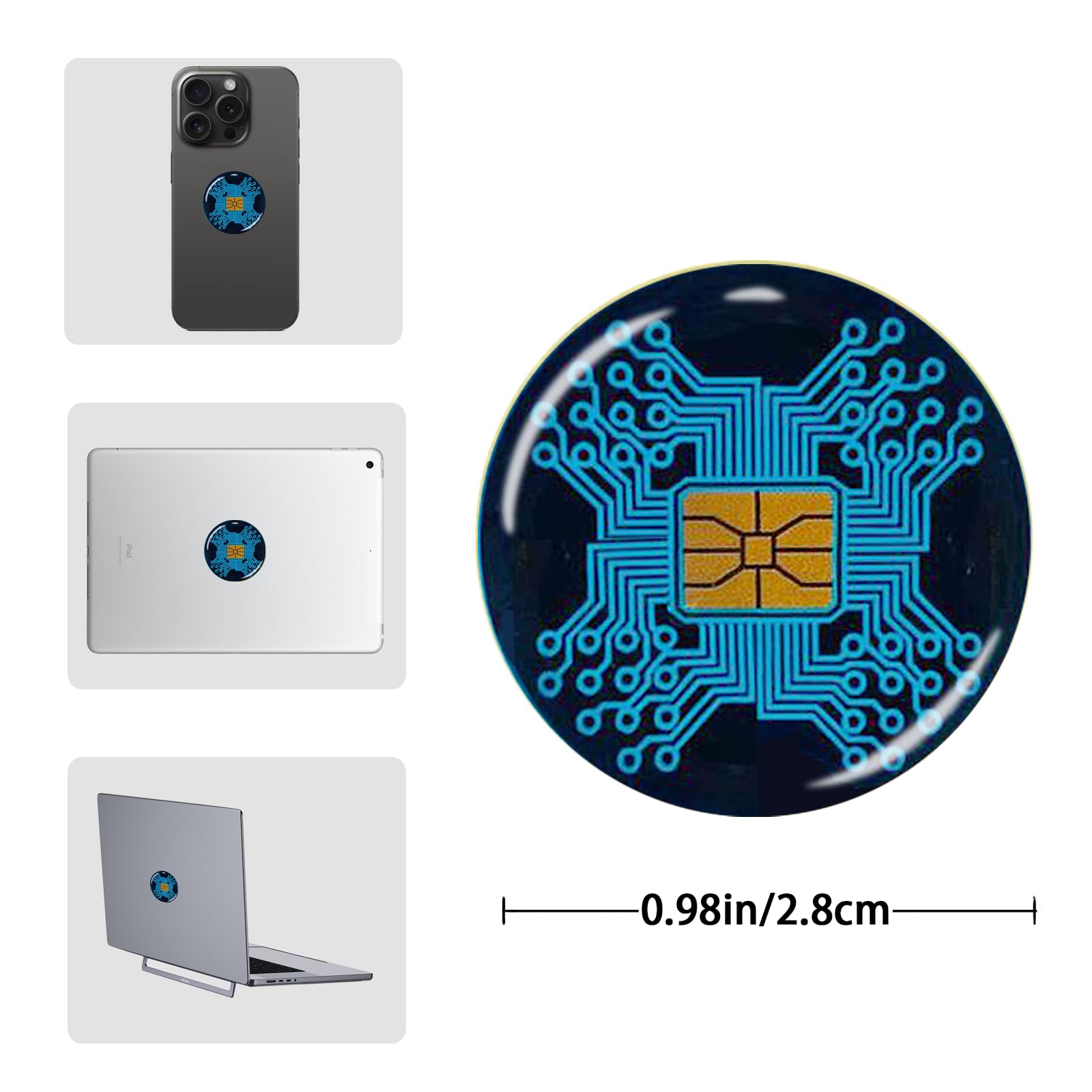 Emf Blockers Landline Phone 6 Pcs Protection Stickers For Cell Phone ...