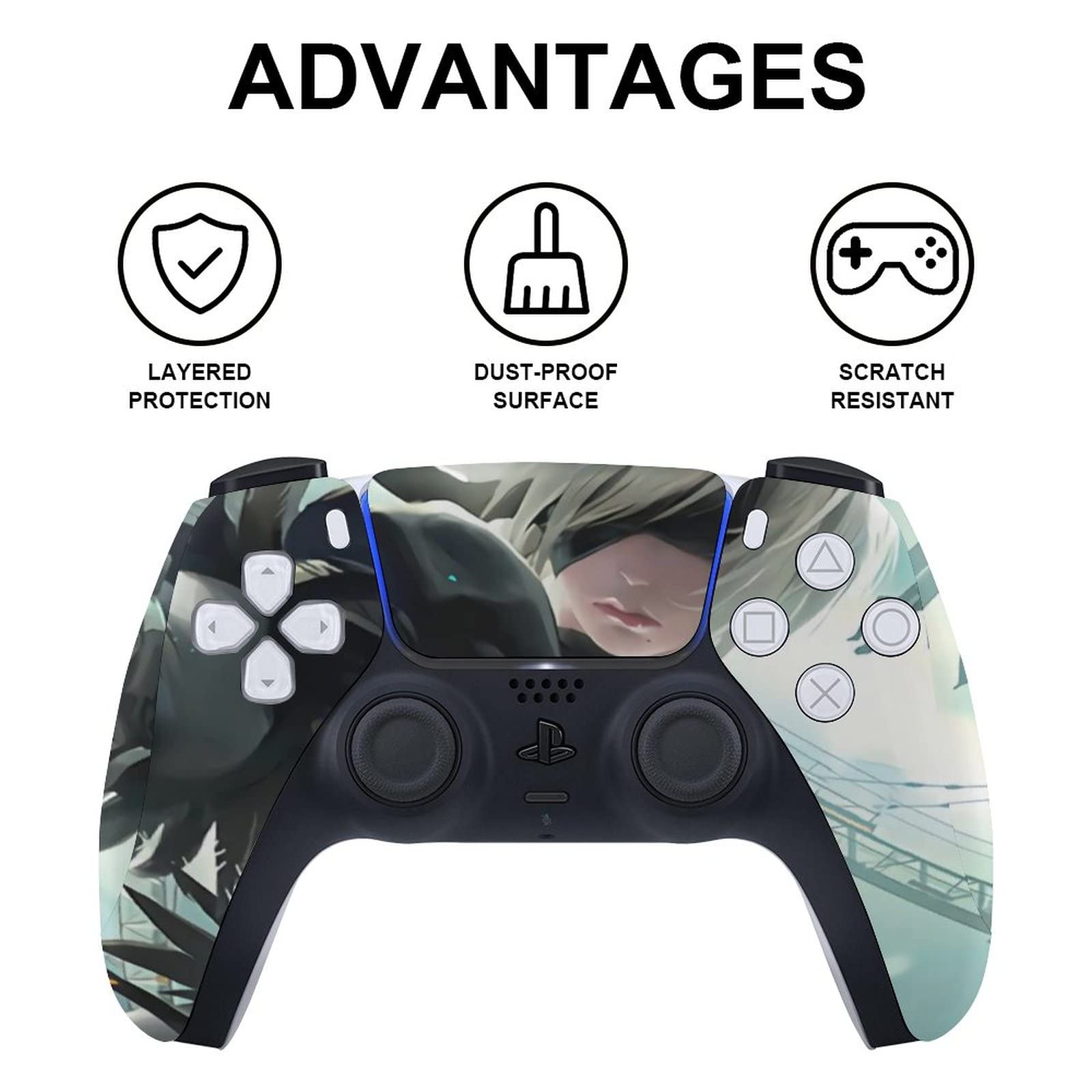 Amazon.co.jp: PS5 スキンシール PS5本体とゲームコントローラー