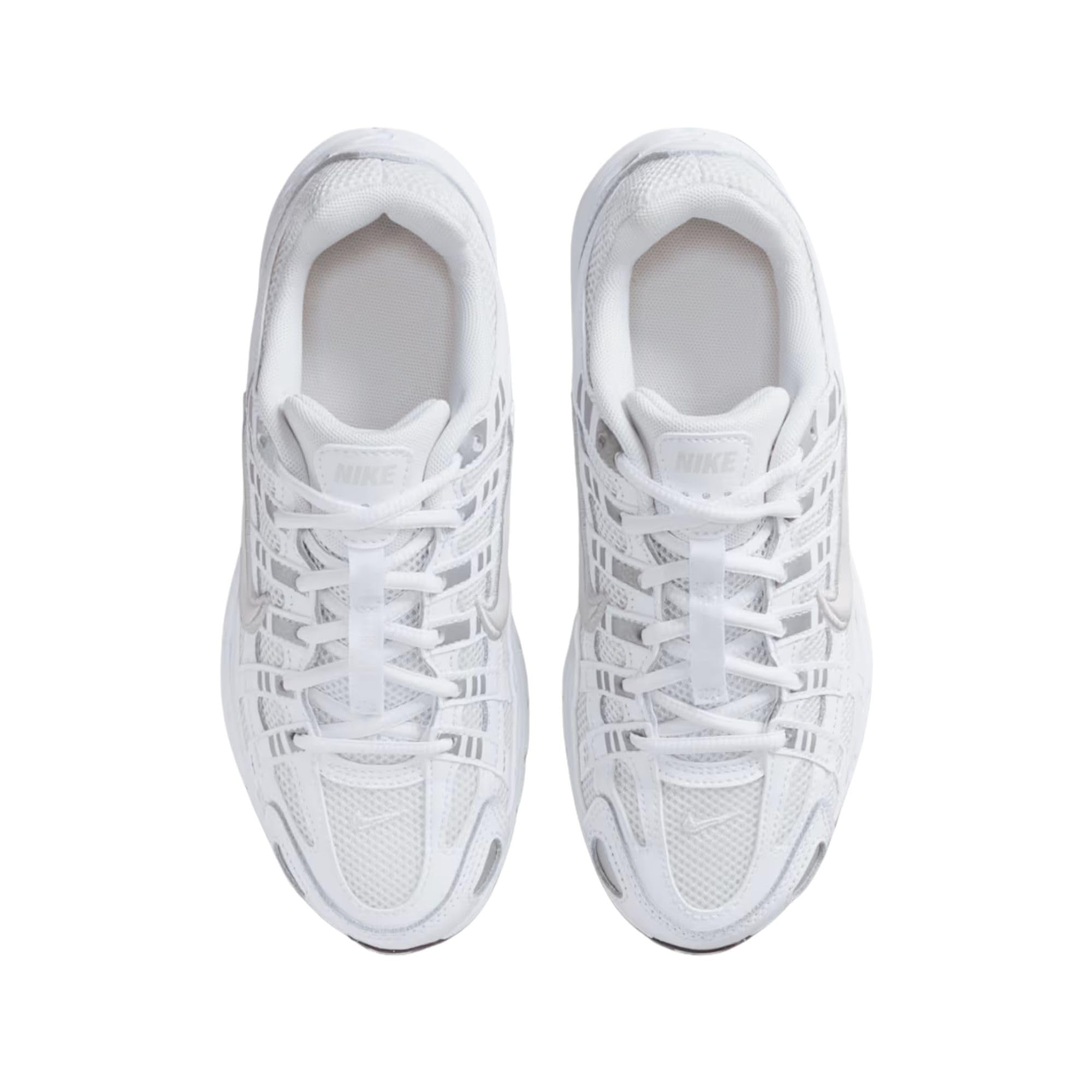 NIKE P-6000 (Bg) Junior-Sneaker für Jungen, Weiß/Grau - HV5064-017