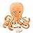 DENTRUN Octopus Stuffed Animals, Giant Octopus Plush Doll Play Toys for Kids Girls Boys Adults Birthday Xmas Halloween Present Stuffed Sea Animals Plushie, 7/16/24/32 Inches, 5 Colors