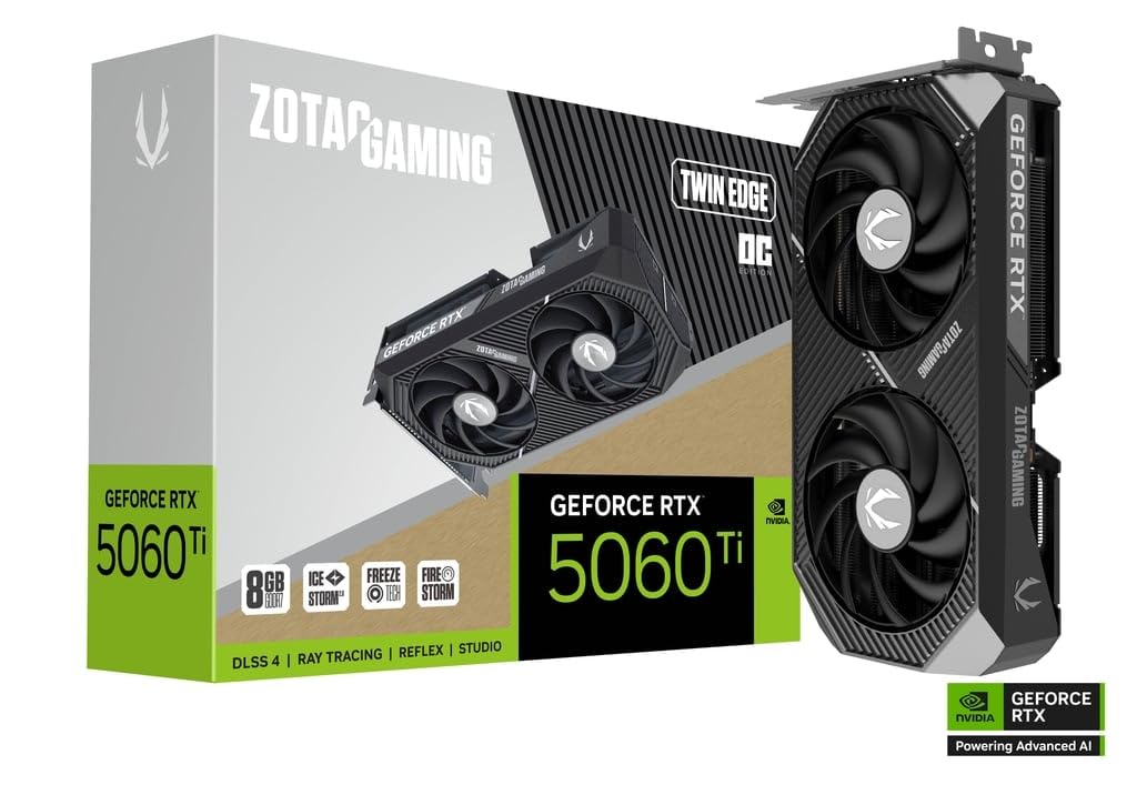 Amazon | ZOTAC Gaming GeForce RTX 5060 Ti 8GB ツインエッジ
