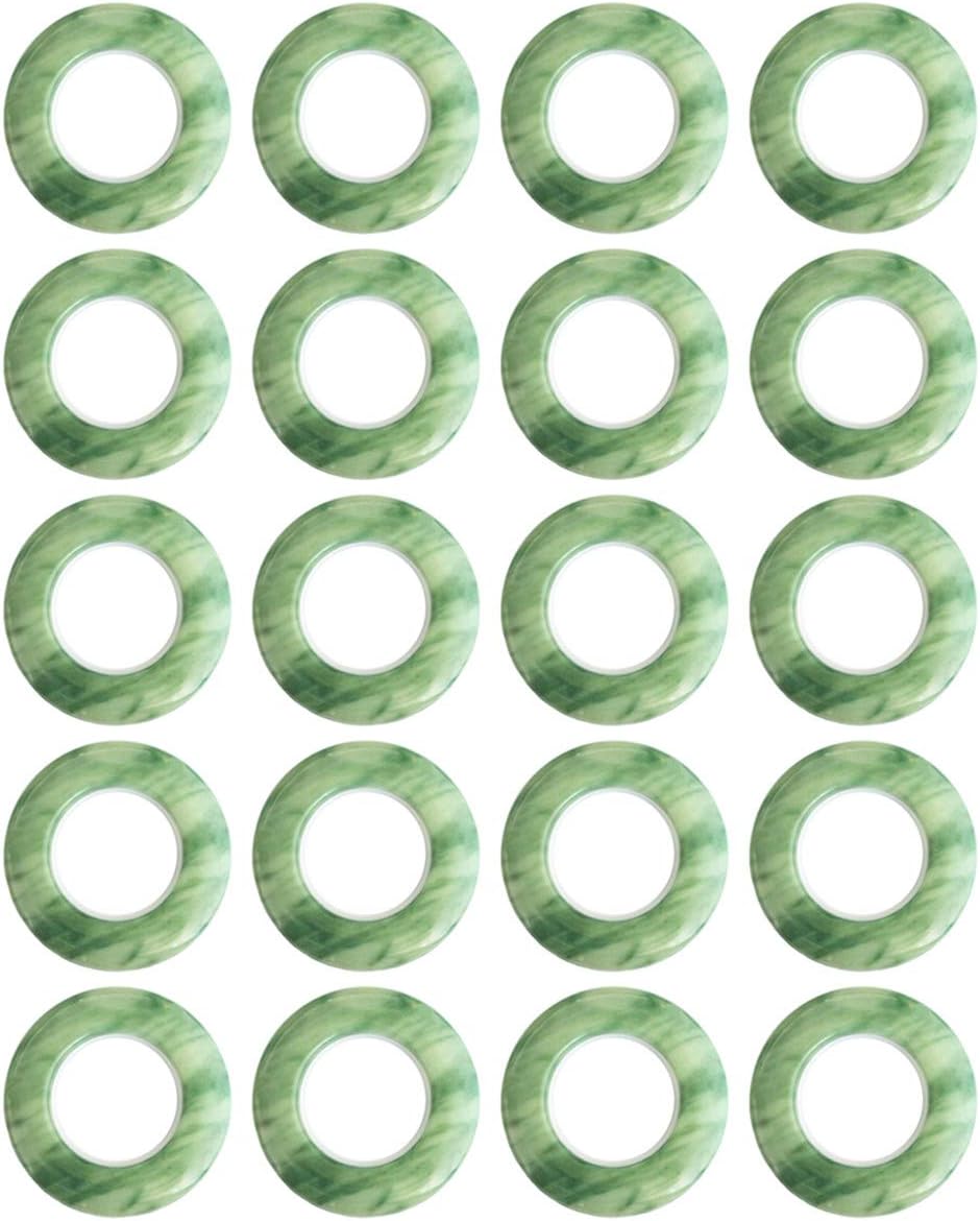 Selling Wonderful 1-11/16-Inch Inner Diameter Plastic Curtain Grommets 20 Sets (Color1)