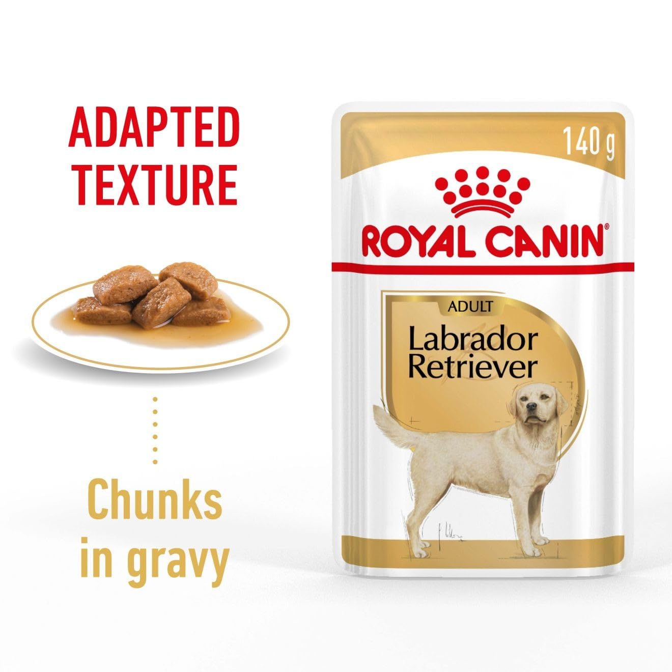 Royal Canin e Labrador Adult Box 10 x 140 GR