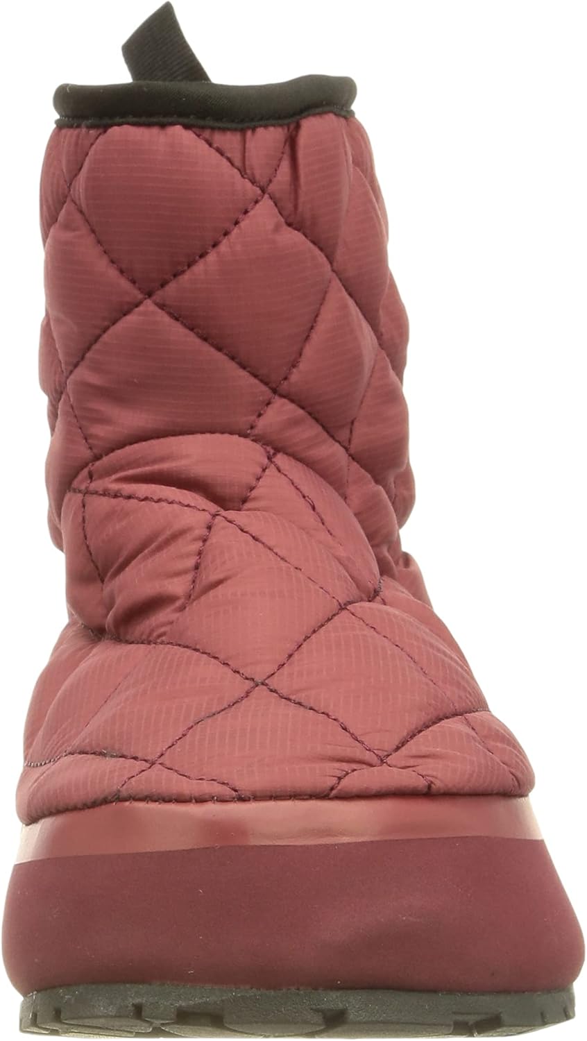 Kamik Women's Puffy Mid Slippers,RED,6