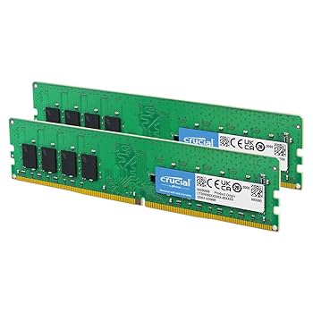 メモリー Crucial CP2K32G4DFRA32A Crucial Pro 64GB DDR4 RAM Kit (2x32GB), 3200MHz (or 3000MHz